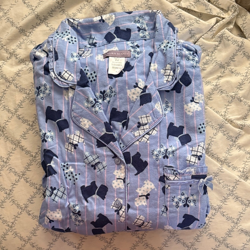 NWT Laura Scott flannel pajamas